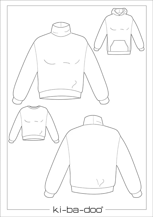 Ki-ba-doo Oversized- Sweater Zuri Damen