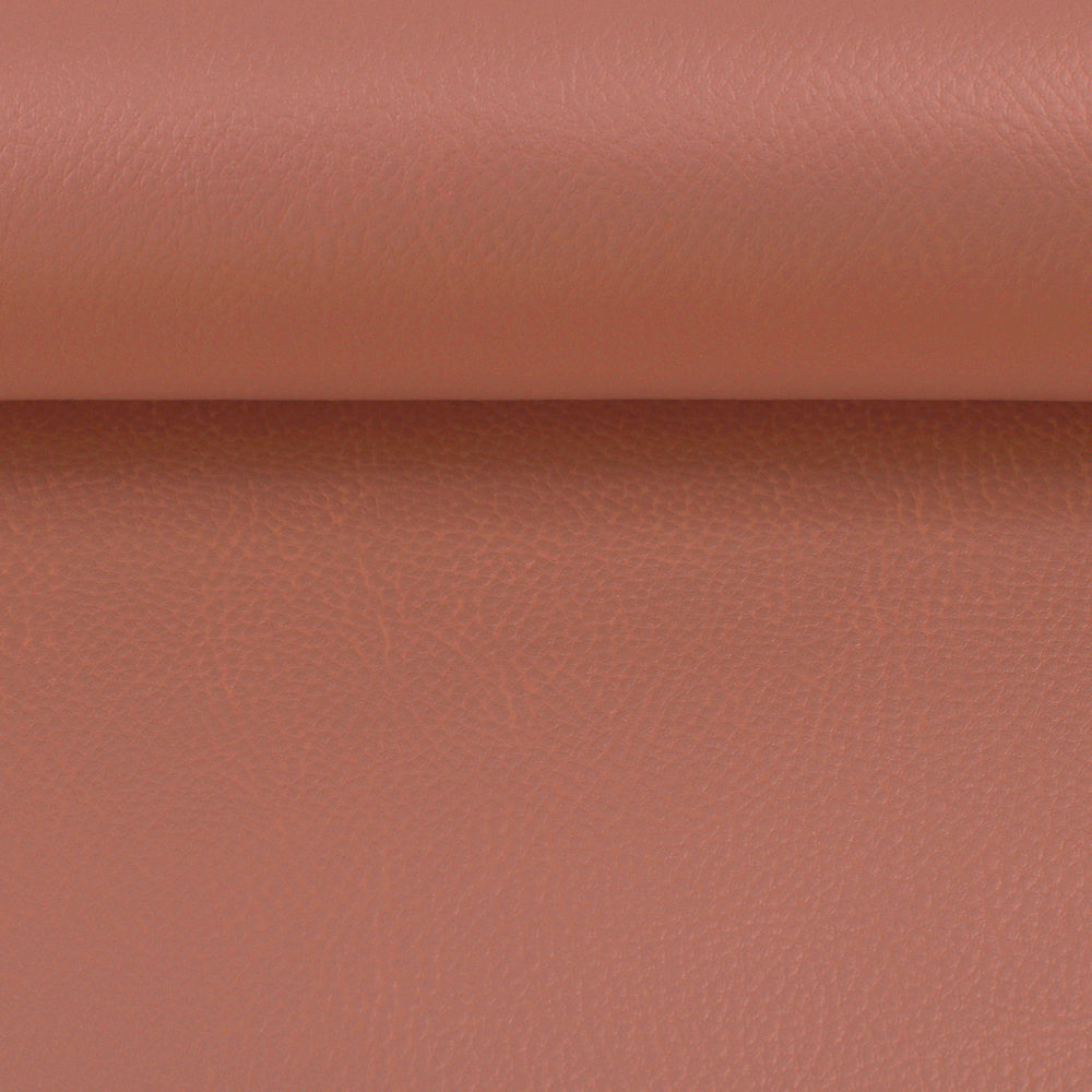 Kunstleder Rex metallic kupfer