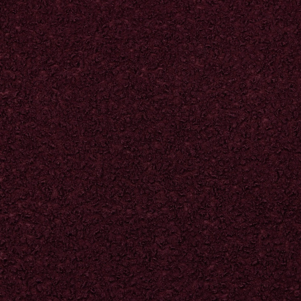 Bouclé aubergine