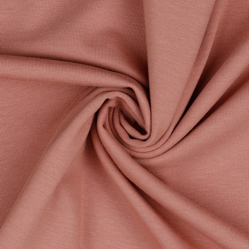 Jersey uni Bio mauve