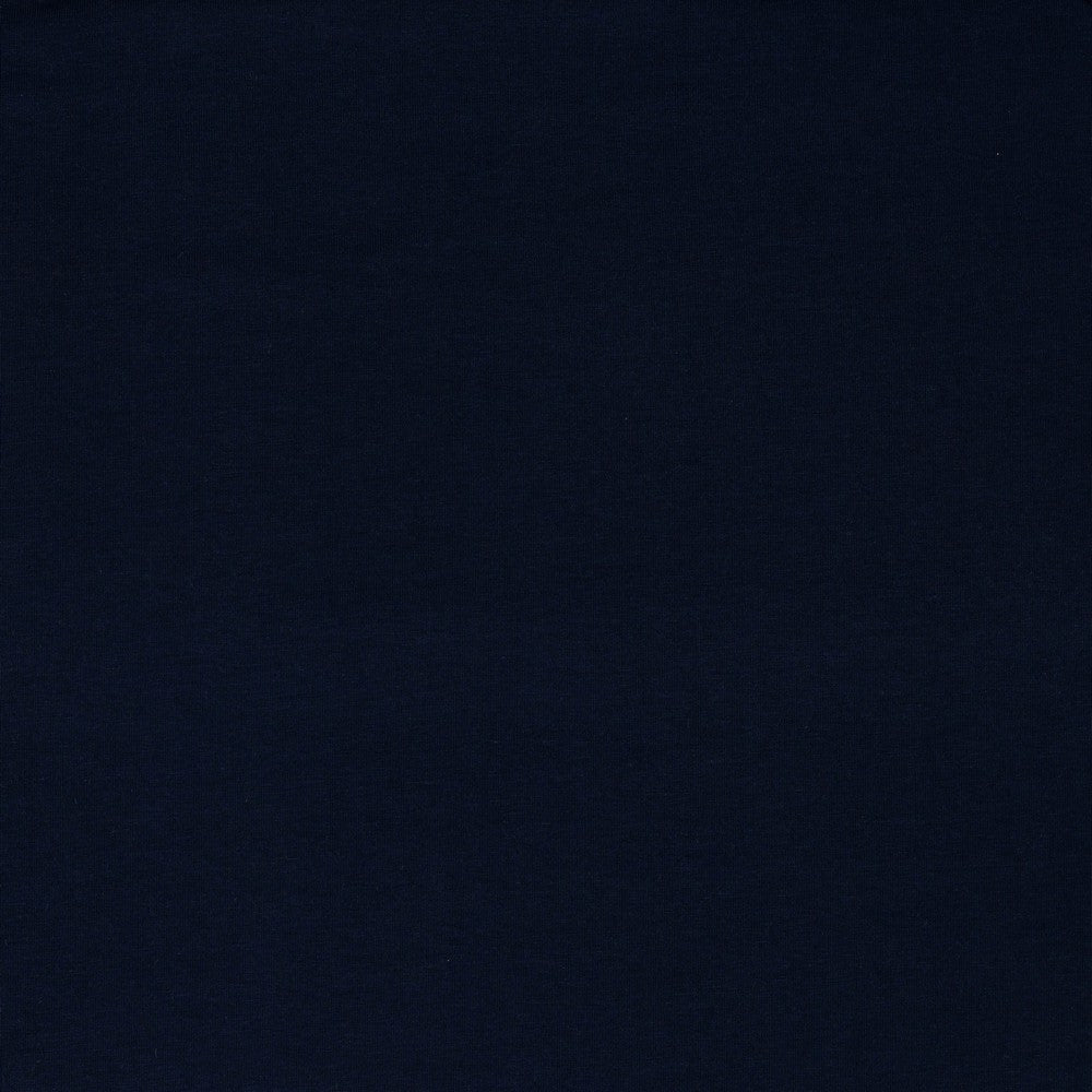 Jersey uni Bio marineblau