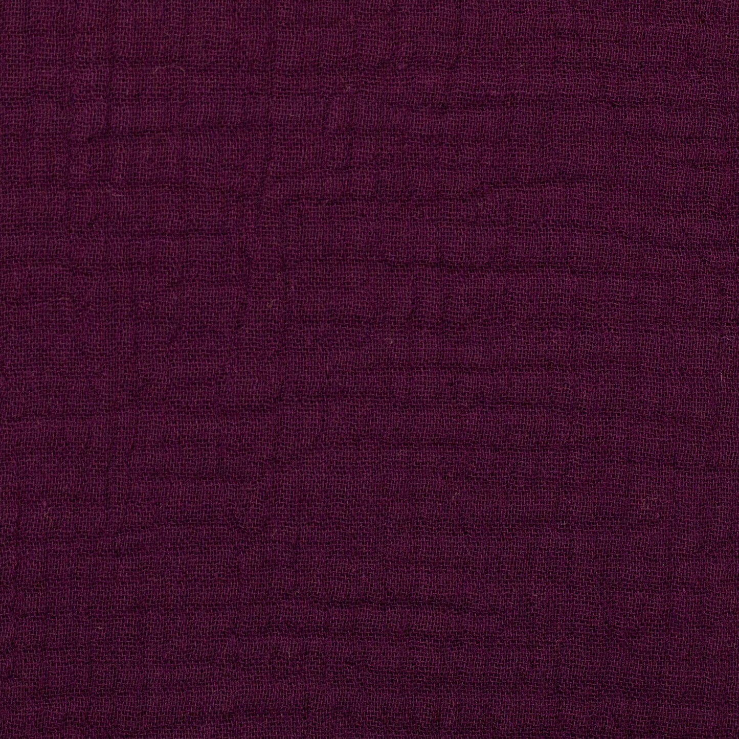 Musselin uni bordeaux dunkel