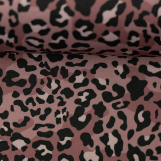 Softshell Leopard altrosa