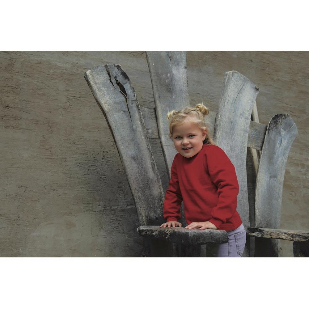 Sweat French Terry uni Bio weiß