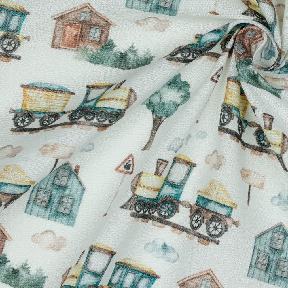 Baumwolle digital Lokomotive Zug