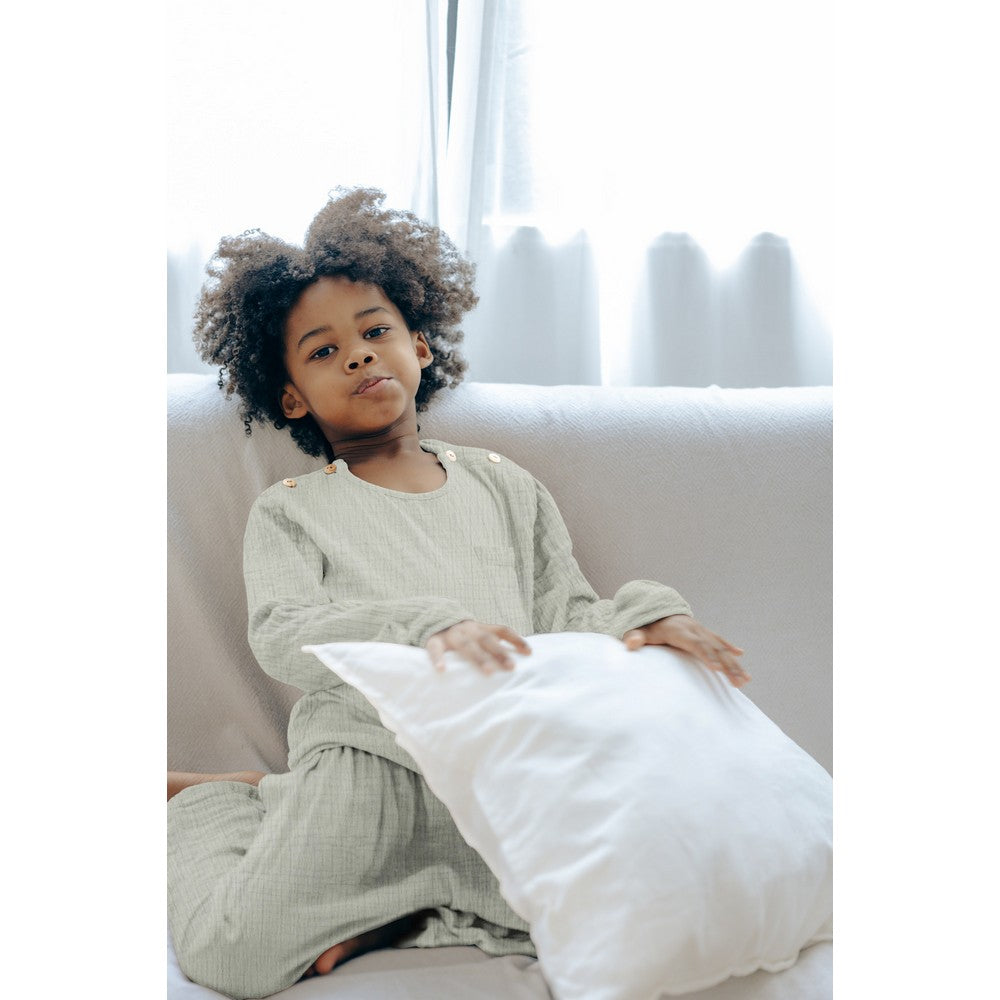 Musselin uni babyblau