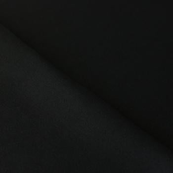 Bündchen uni schwarz