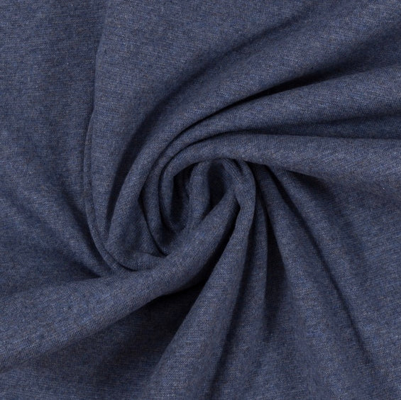 Bündchen schwer dunkelblau melange