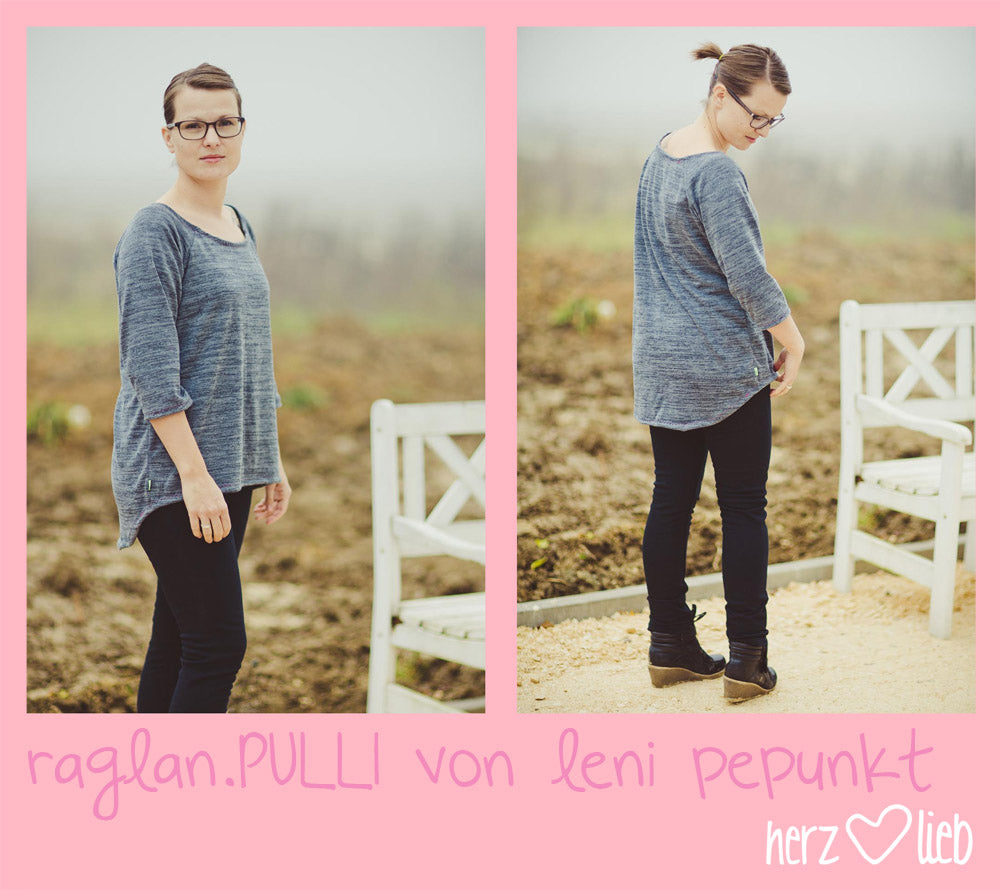 Lenipepunkt RAGLAN.Pulli Damen #70