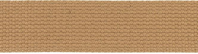 Gurtband Baumwolle 30mm beige