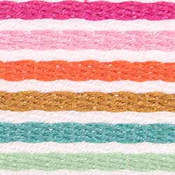 Gurtband Baumwolle 38mm gestreift