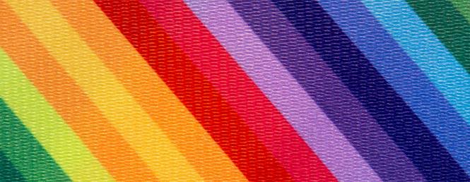 Gurtband Regenbogen Streifen 38mm