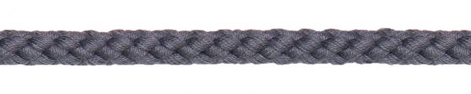 Baumwollkordel 8mm grau