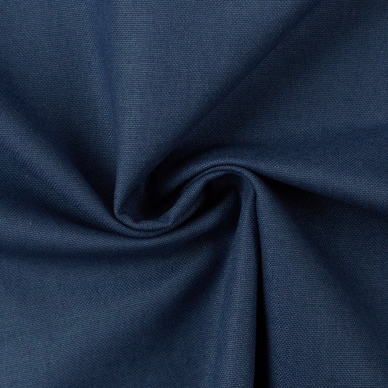 Canvas uni marineblau