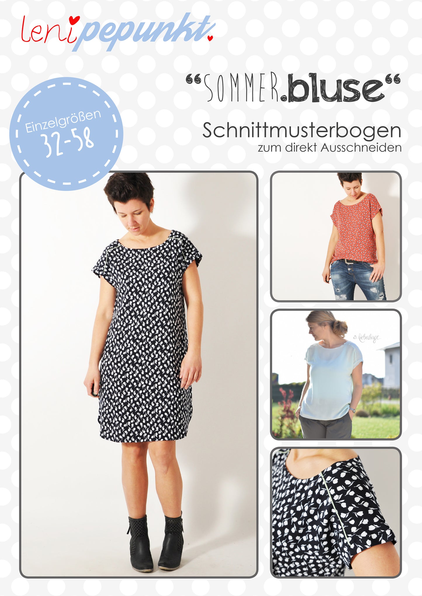 Lenipepunkt SOMMER.bluse Damen #93