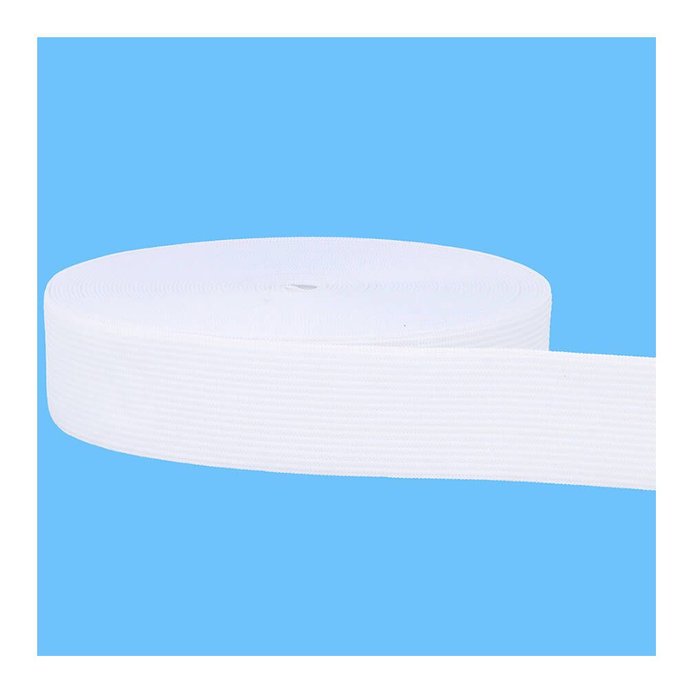 Gummiband 30mm weiß