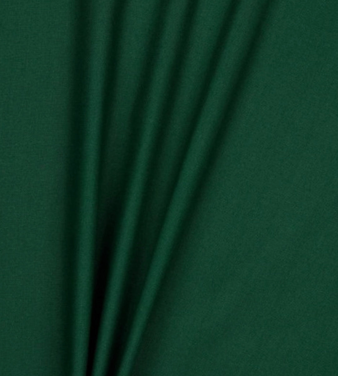 Canvas uni dunkelgrün