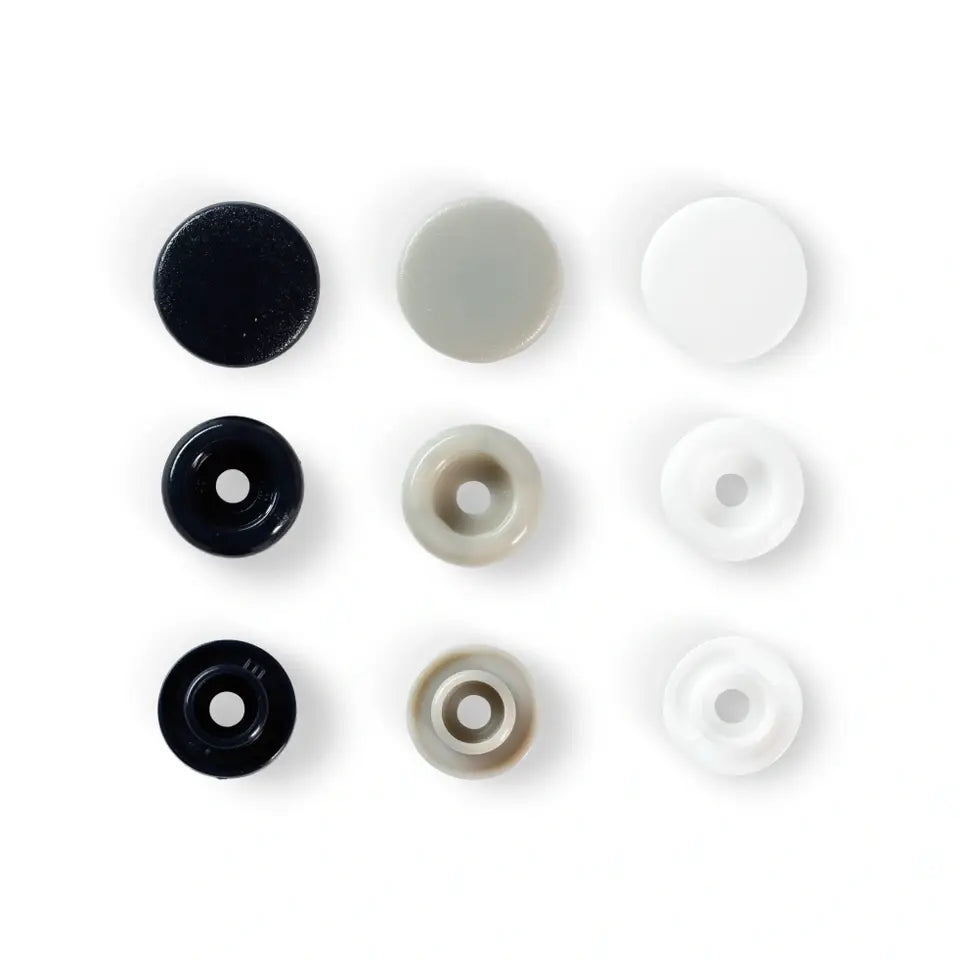 Prym Love Druckknopf Color Snaps 12,4mm marine grau
