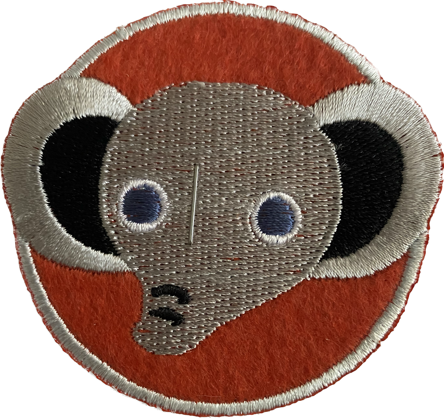 Applikation Button Elefant