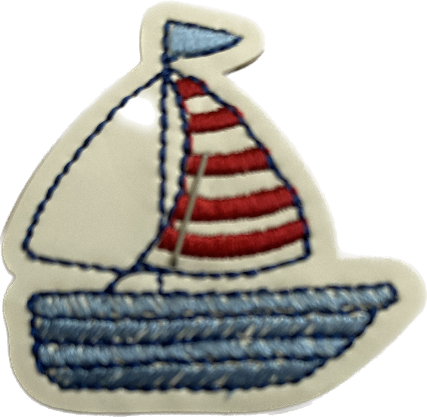 Applikation Segelschiff