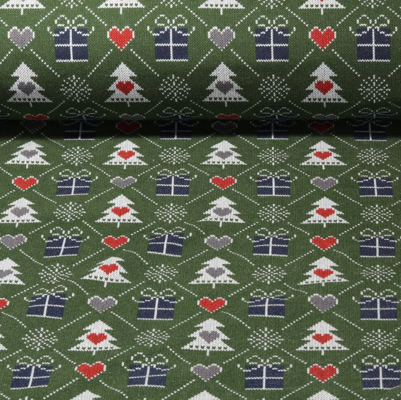 Sweat Weihnachten Bäume grün