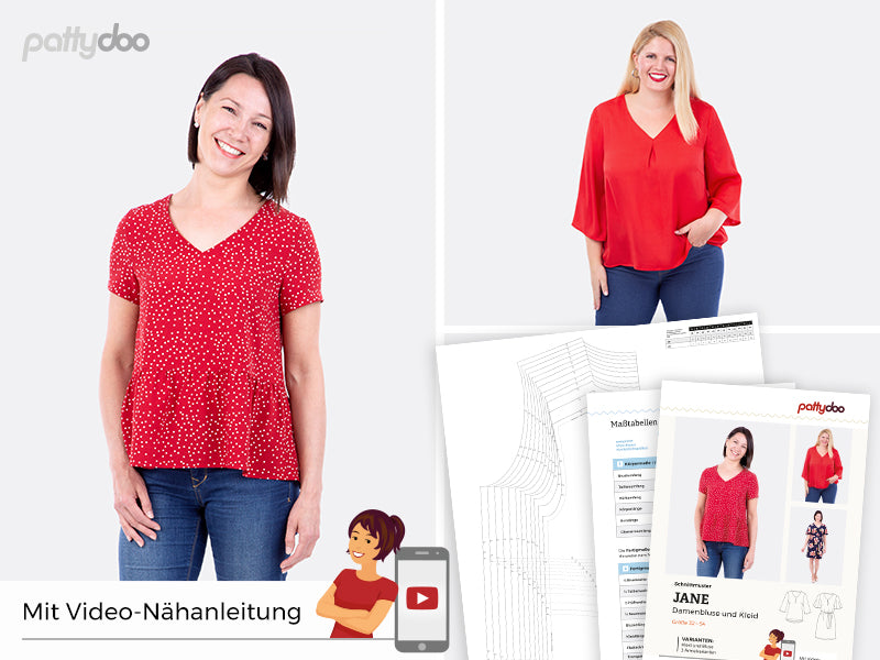 Pattydoo Damen Bluse und Kleid Jane