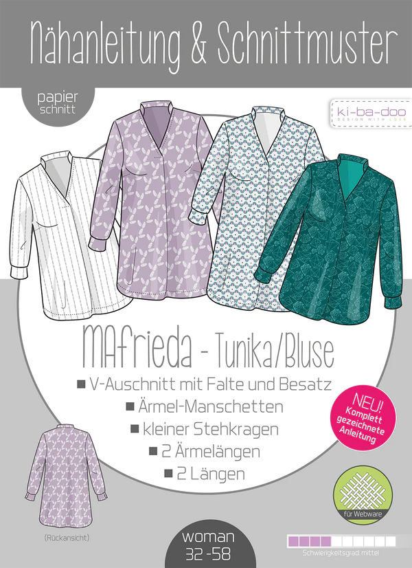 Ki-ba-doo Bluse Mafrieda Damen