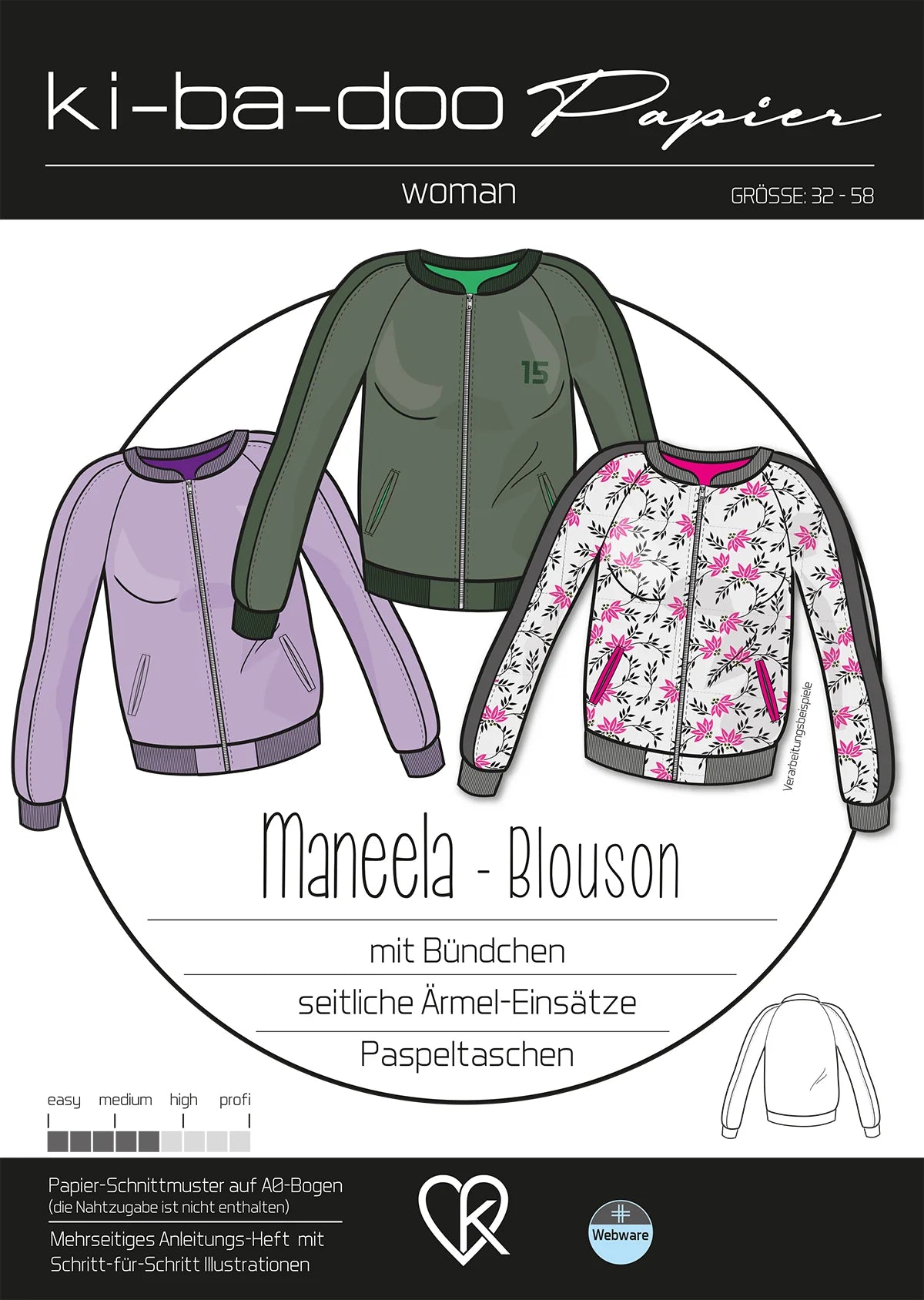 Ki-ba-doo Blouson Maneela Damen