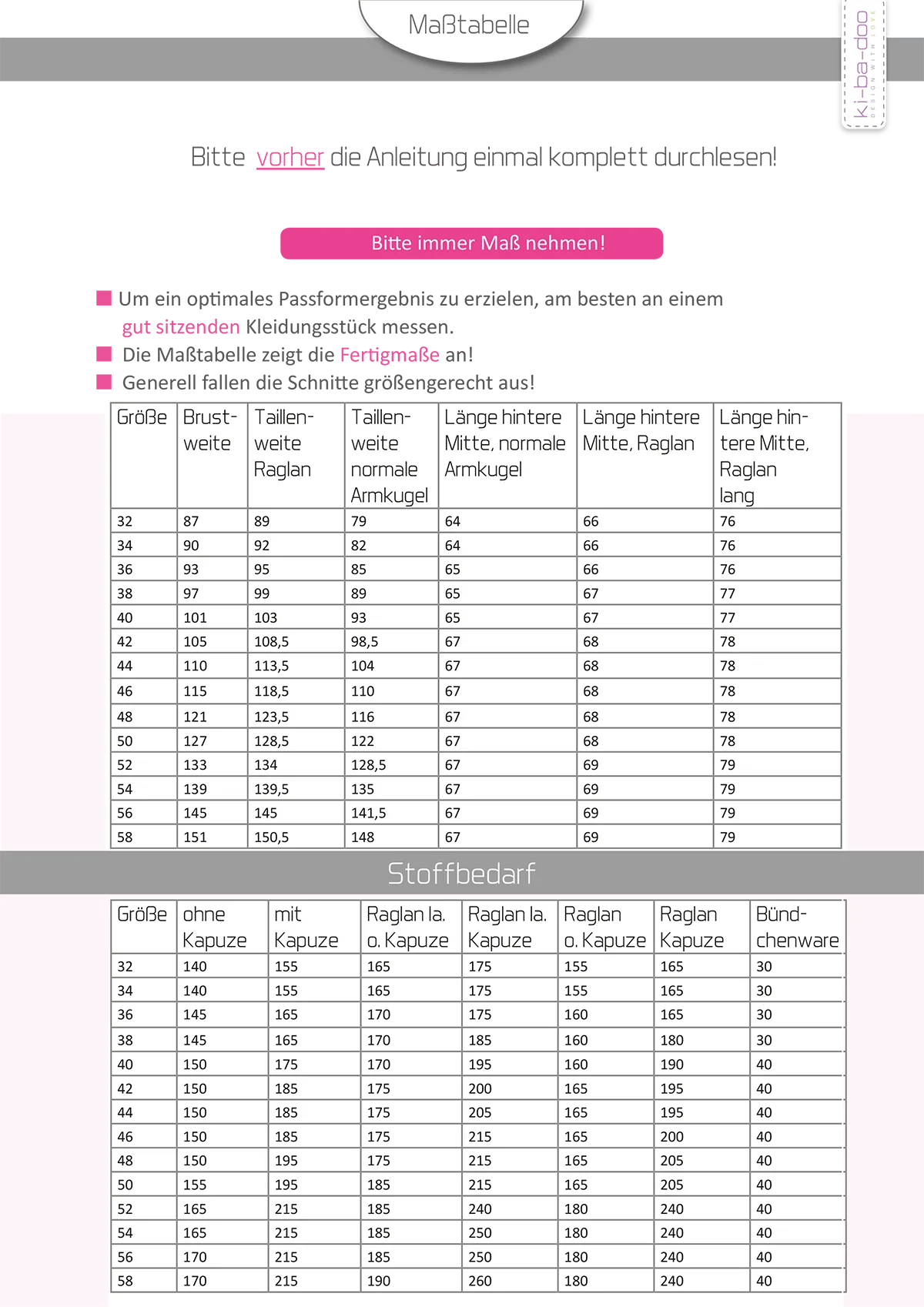 Ki-ba-doo Mix&Match Hoodie Damen