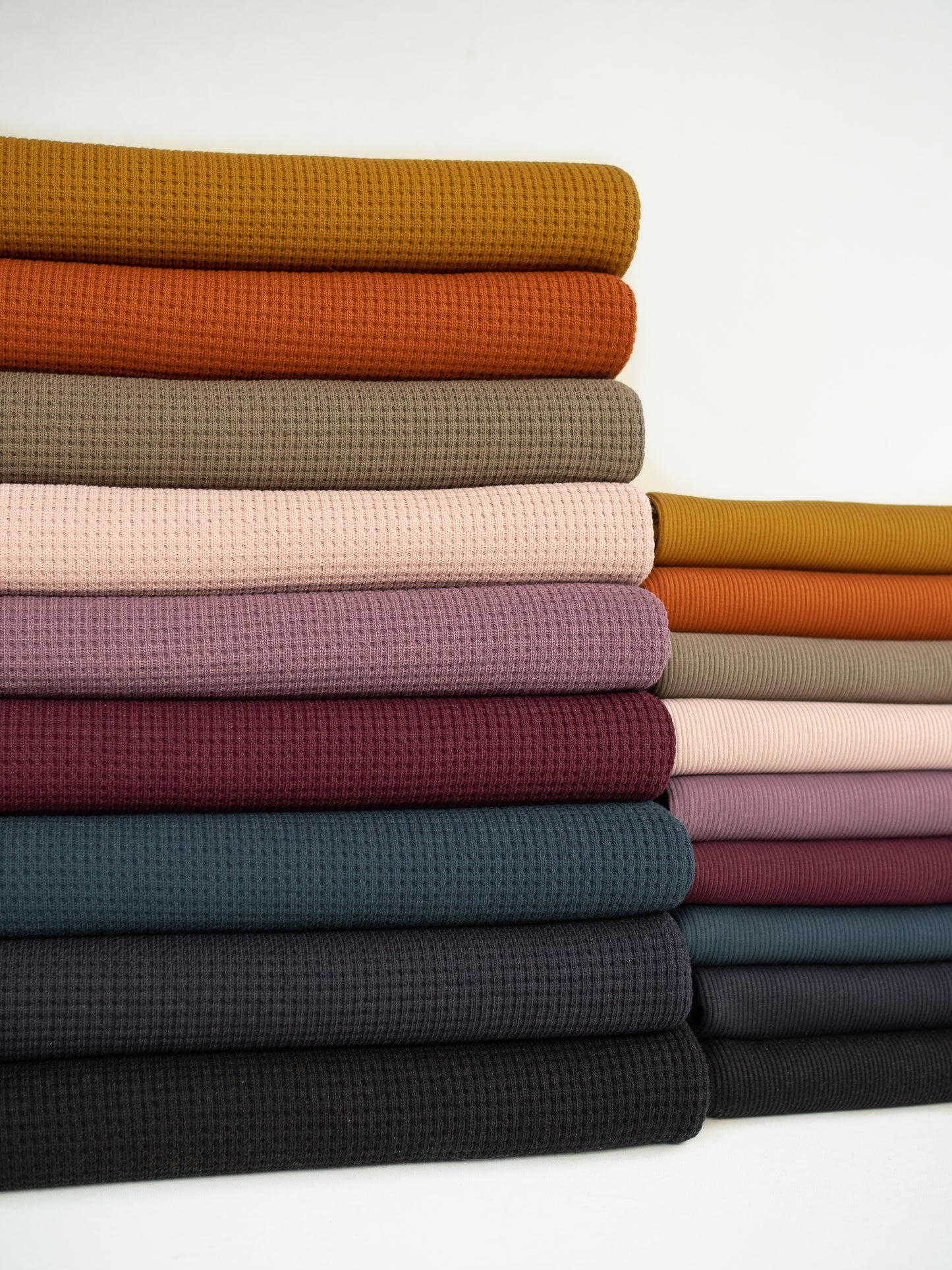 Bündchen Ripp Molde aubergine