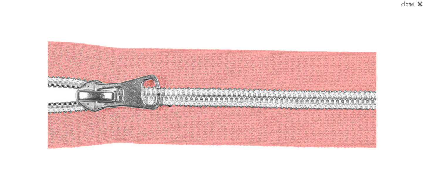 Endlos Reißverschluss S80 rosa