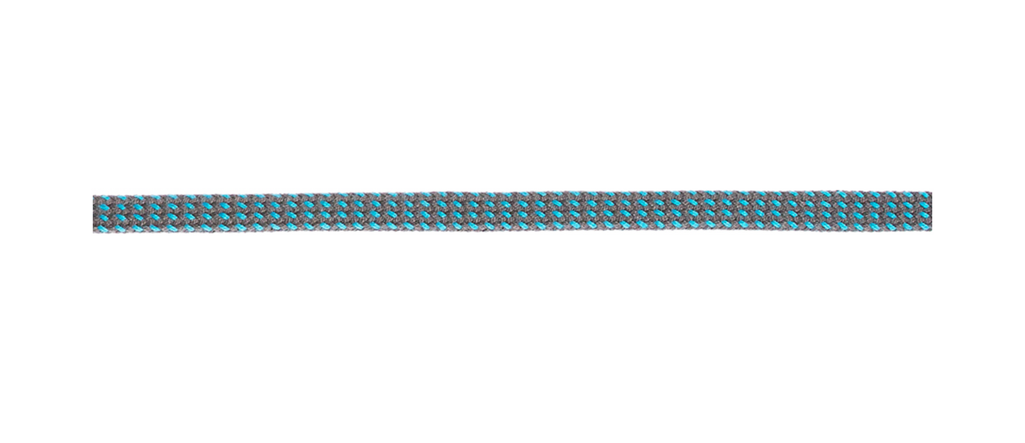 Hoodieband 10mm anthrazip/mint