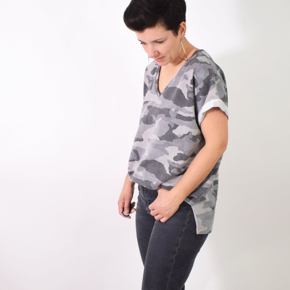 Lenipepunkt V-OVERSIZED.shirt Damen #145