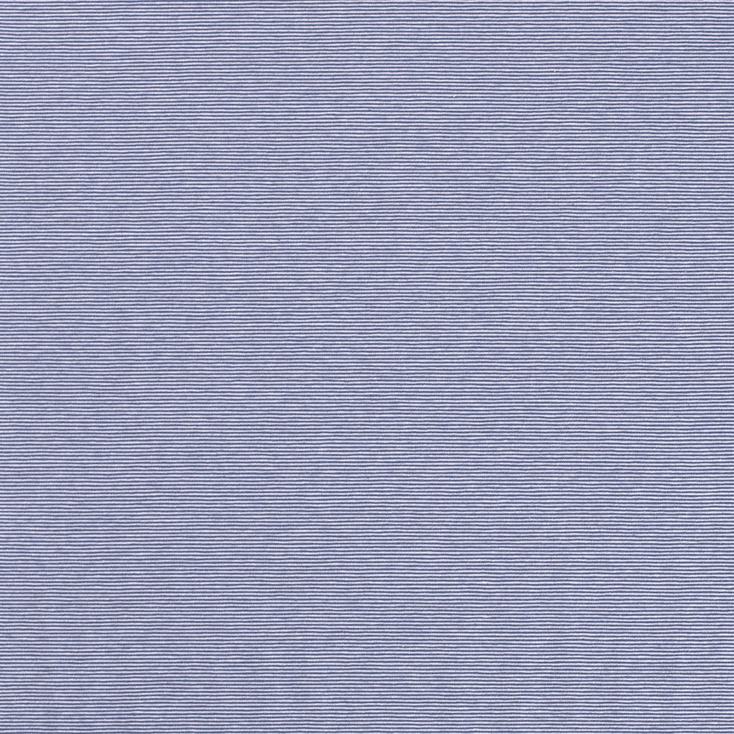Jersey Streifen schmal indigoblau