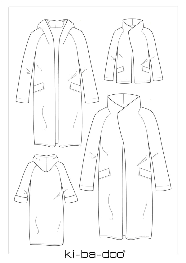 Ki-ba-doo Raglan- Cardigan Bente Damen