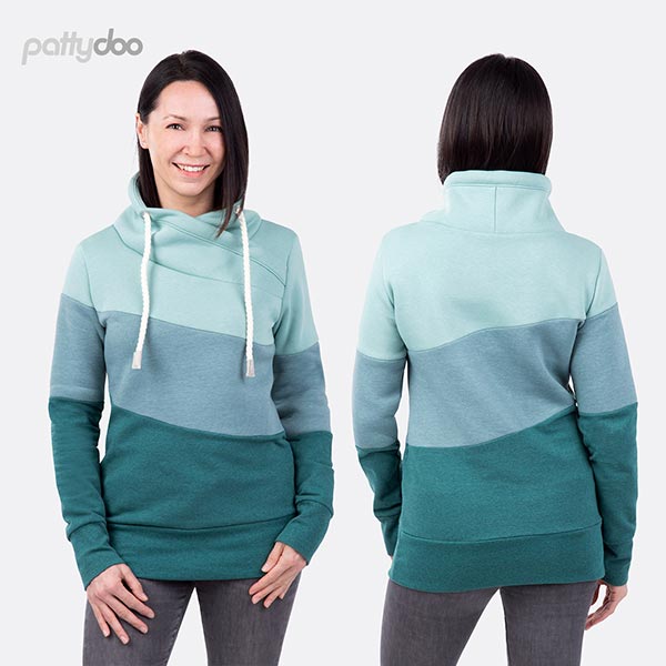 Pattydoo Damen Colourblocks Sweater Faye