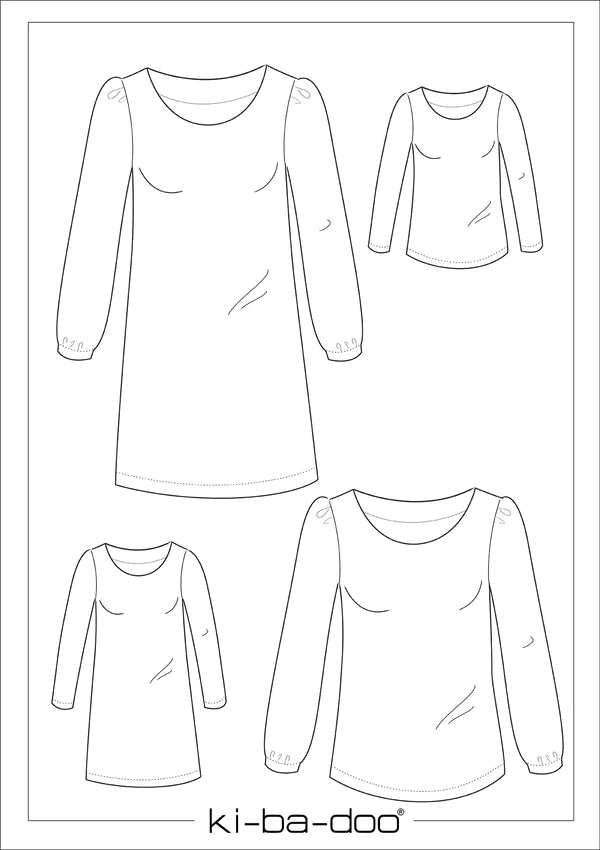 Ki-ba-doo Kleid/ Shirt Dora Damen
