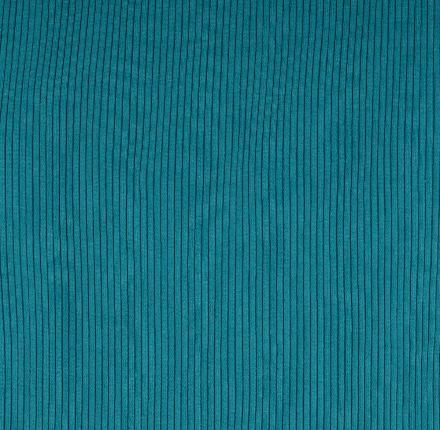 Bündchen Grobstrick petrol