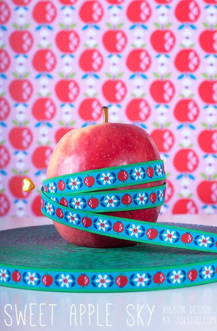 Webband SWEET APPLE SKY Äpfel