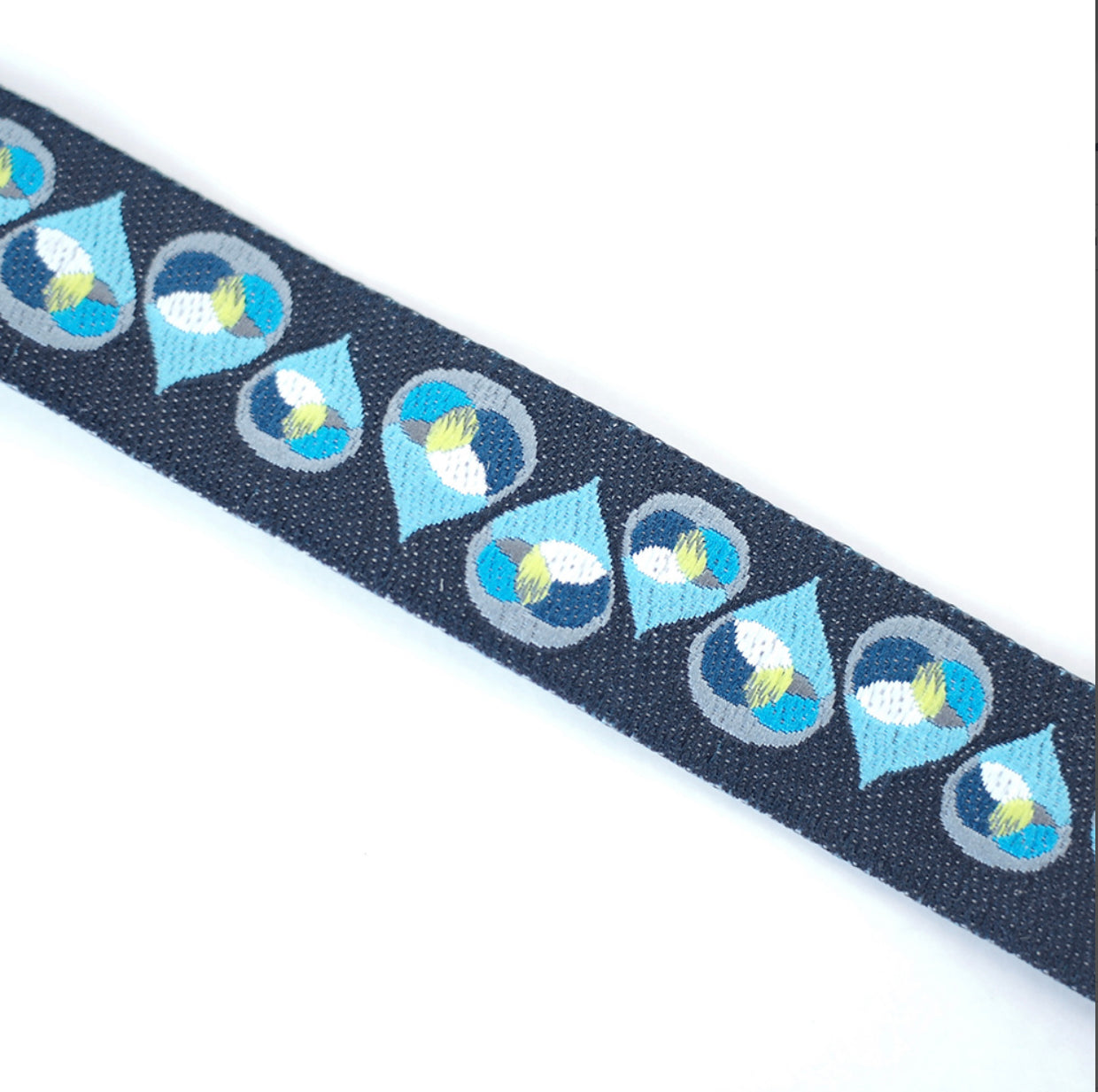 Webband Drops blau