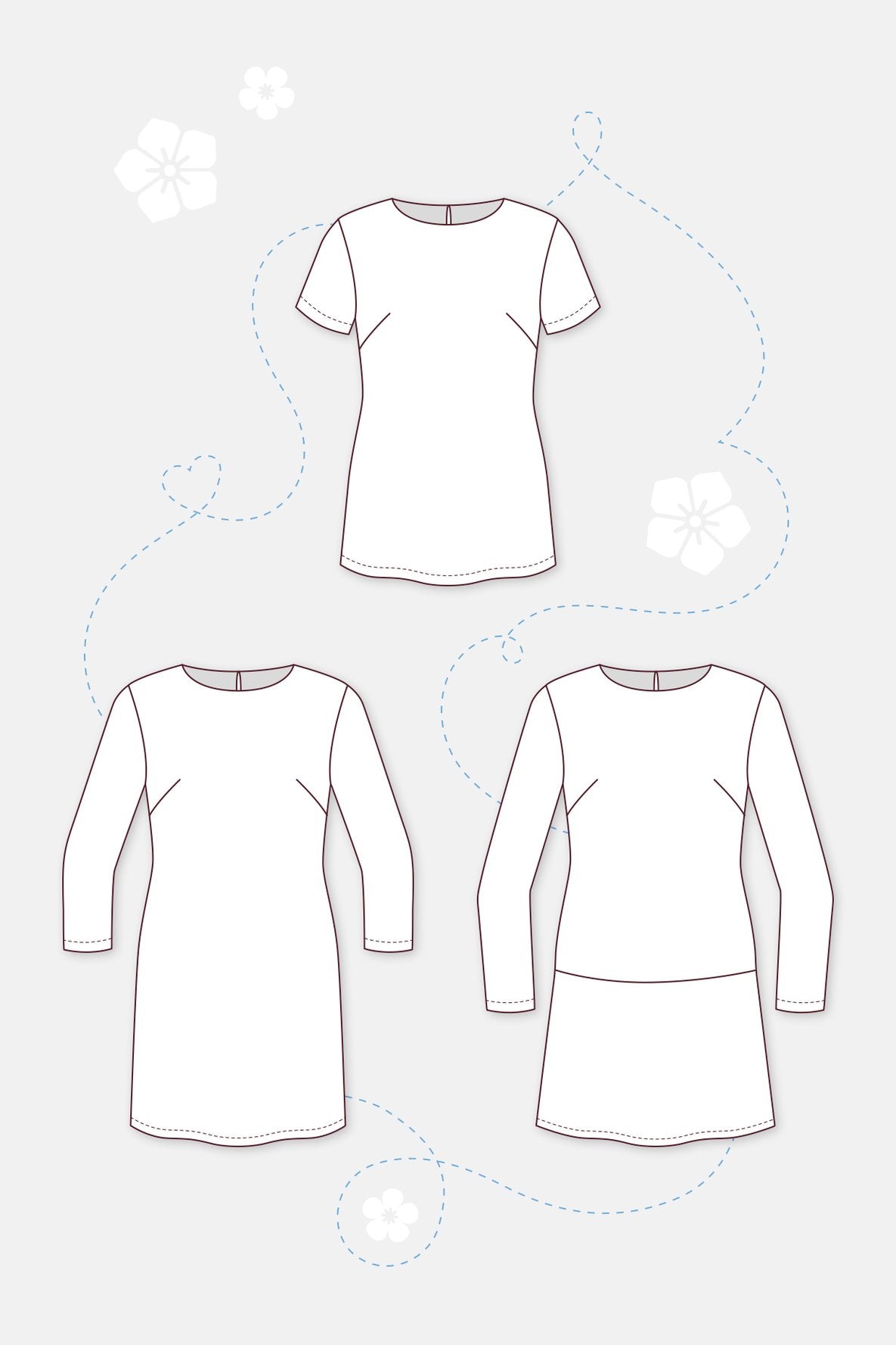 Pattydoo Damenbluse und -kleid Allie