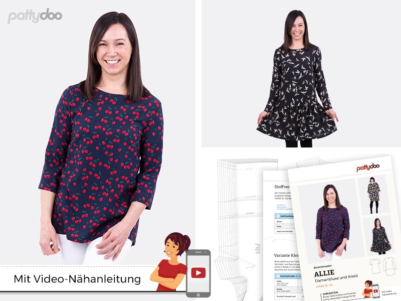 Pattydoo Damenbluse und -kleid Allie