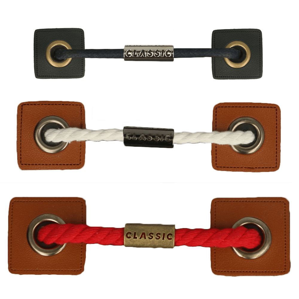 Ösenpatch Kunstleder 11mm altrosa