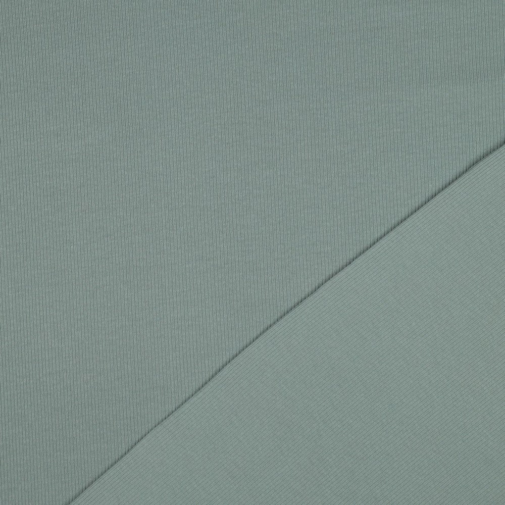 Jersey Rippenjersey uni mistel old green