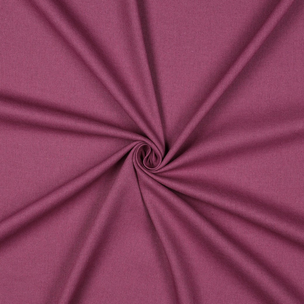 Leinen Viskose fuchsia beere Reststück 0,98m