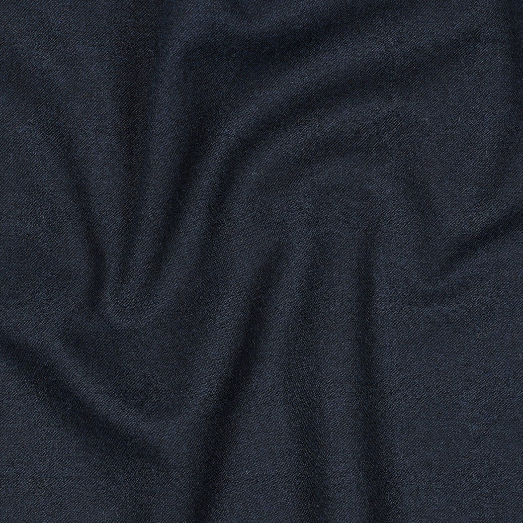 Viskose Gabardine angeraut Stretch dunkelblau