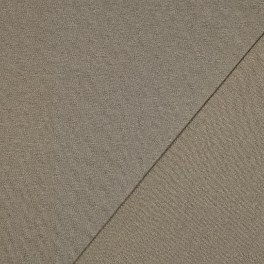 Bald erhältlich - Baumwoll Jersey Interlock Bio sand