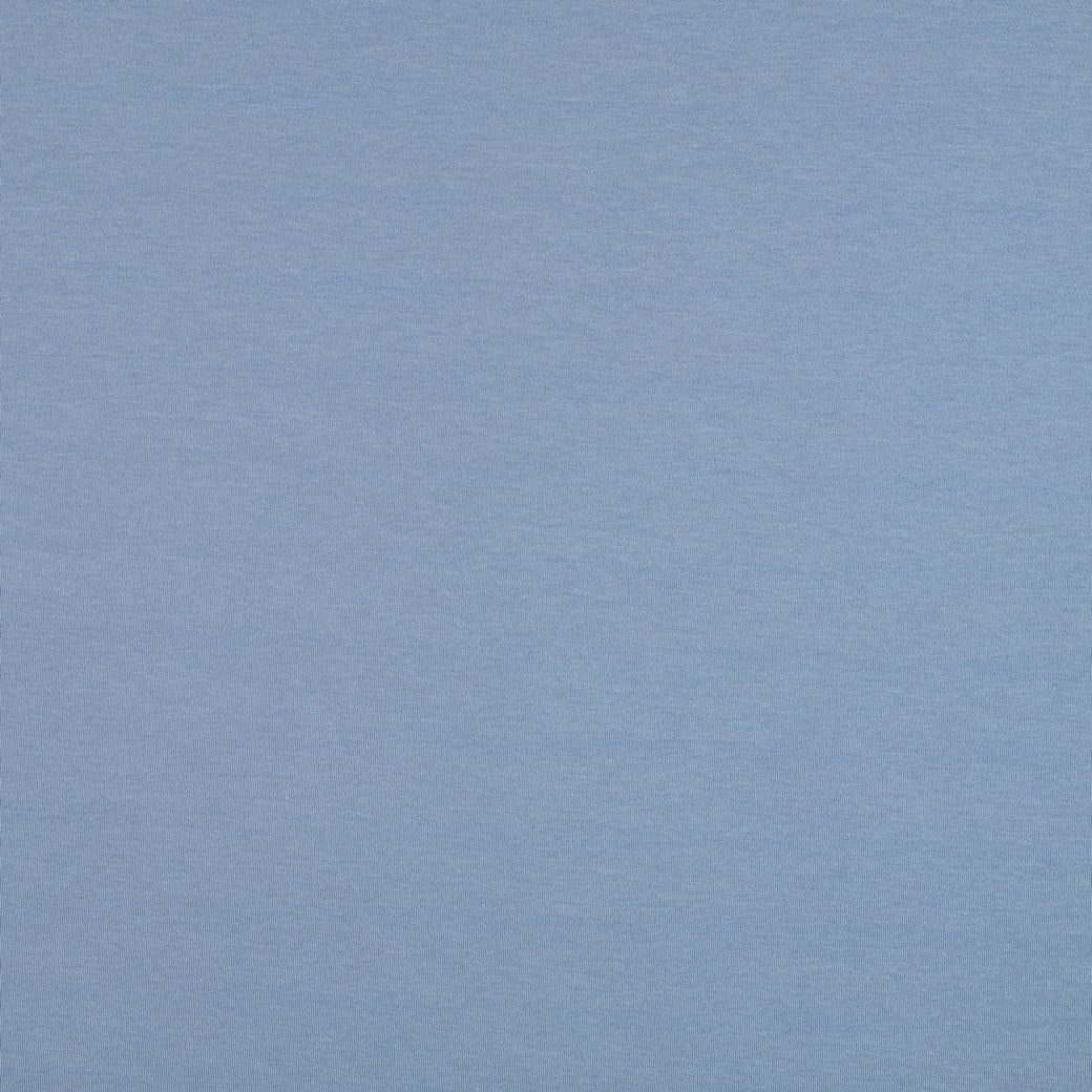 Bald erhältlich - Baumwoll Jersey Interlock Bio hellblau