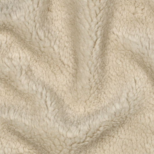 Teddystoff hell beige