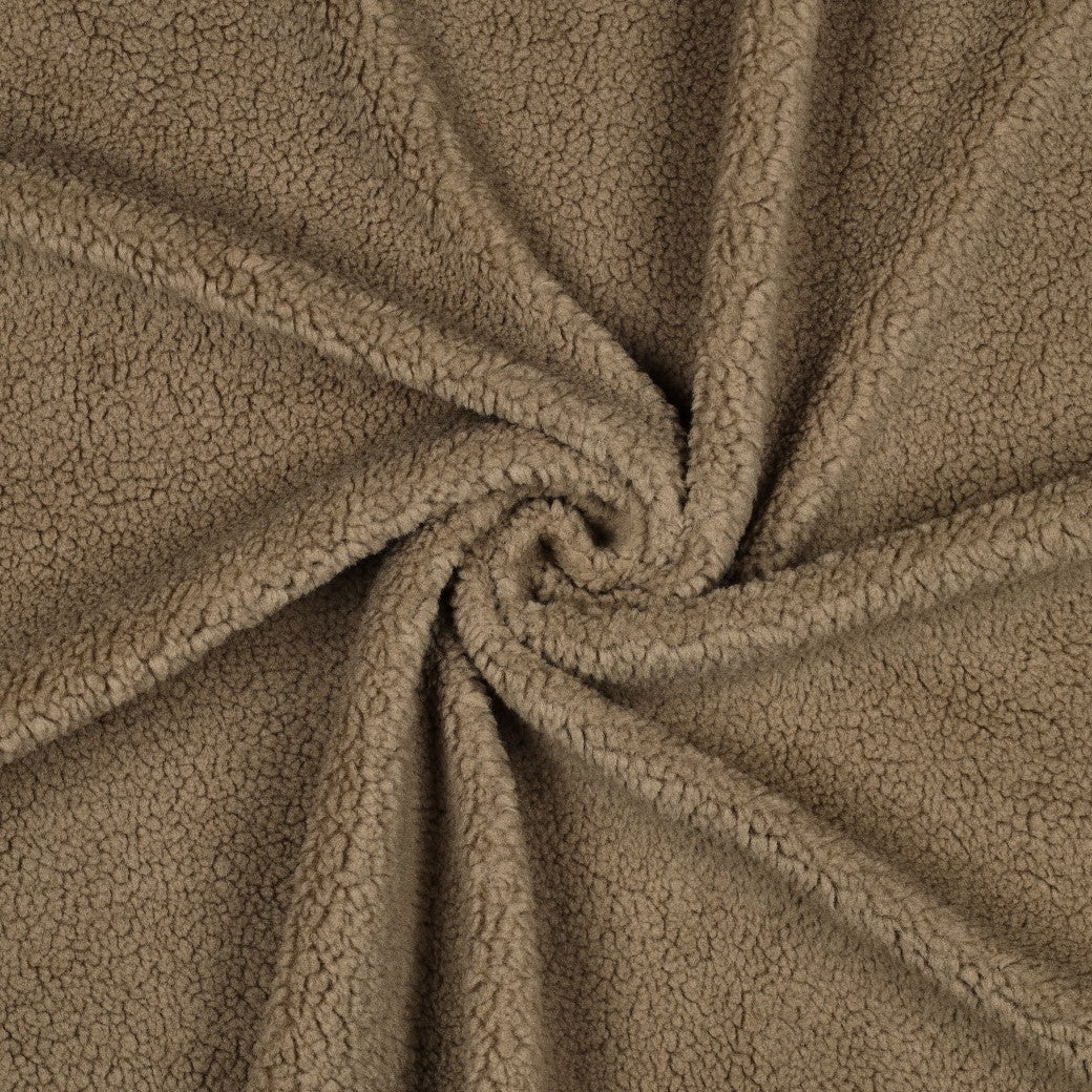 Teddystoff taupe